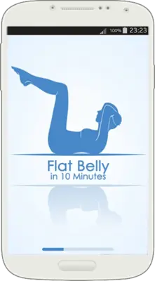 Flat Belly in 10 Minutes android App screenshot 0